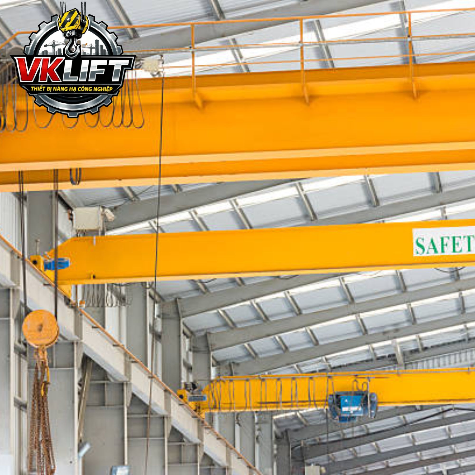 Thiết bị nâng hạ trong môi trường bụi